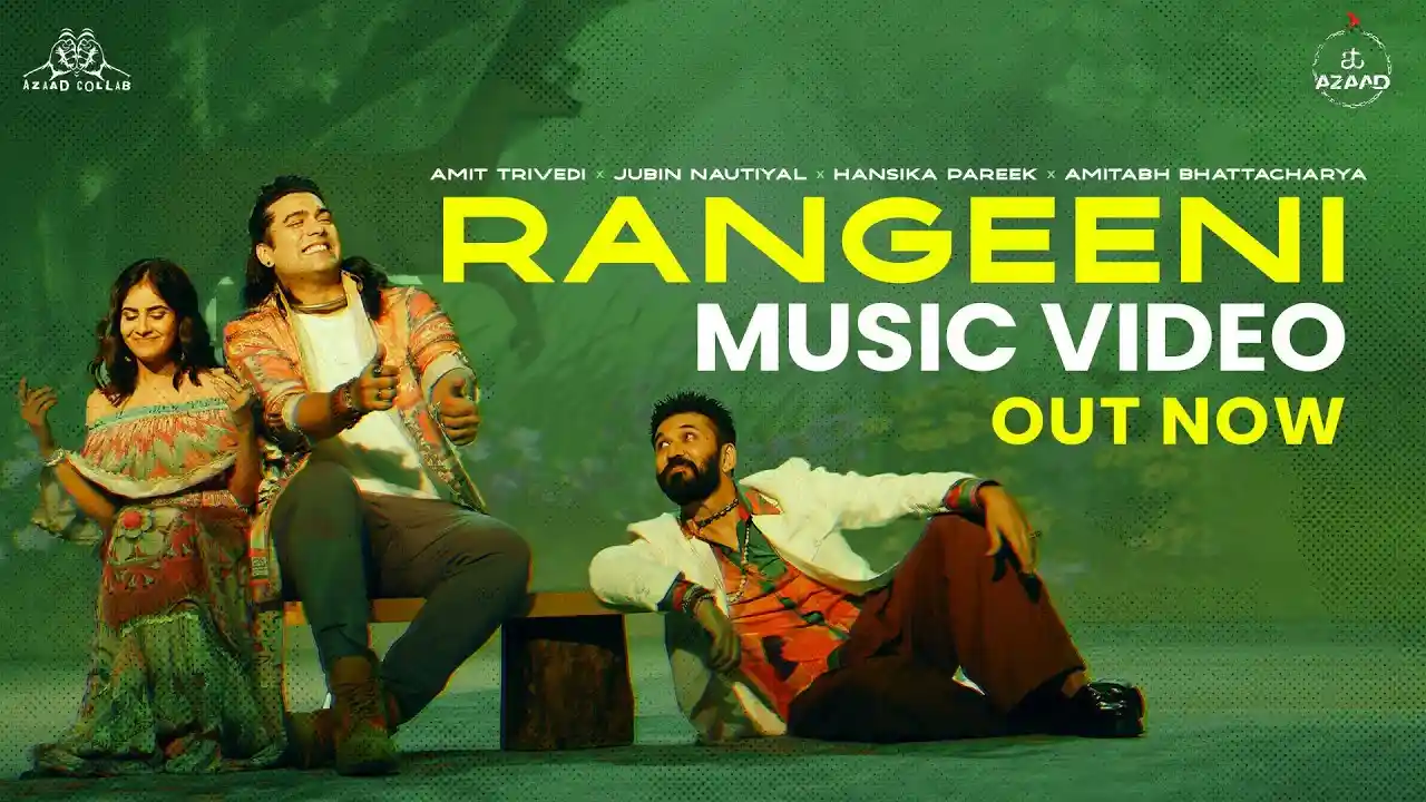 Rangeeni Lyrics – Amit Trivedi | Jubin Nautiyal, Hansika Pareek 2024
