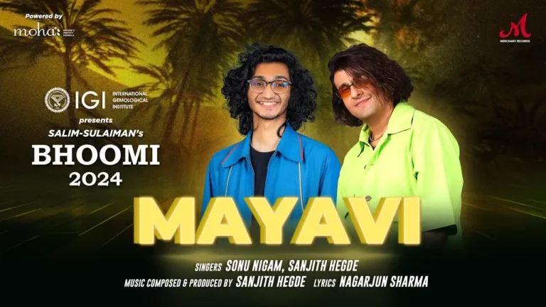 Mayavi Lyrics – Sonu Nigam | Sanjith Hegde 2024