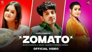 Zomato Lyrics - Diler K, Renuka | New Haryanvi Song 2024