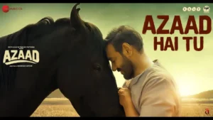 Azaad Hai Tu Lyrics - Arijit Singh, Amit T | Ajay Devgn 2024