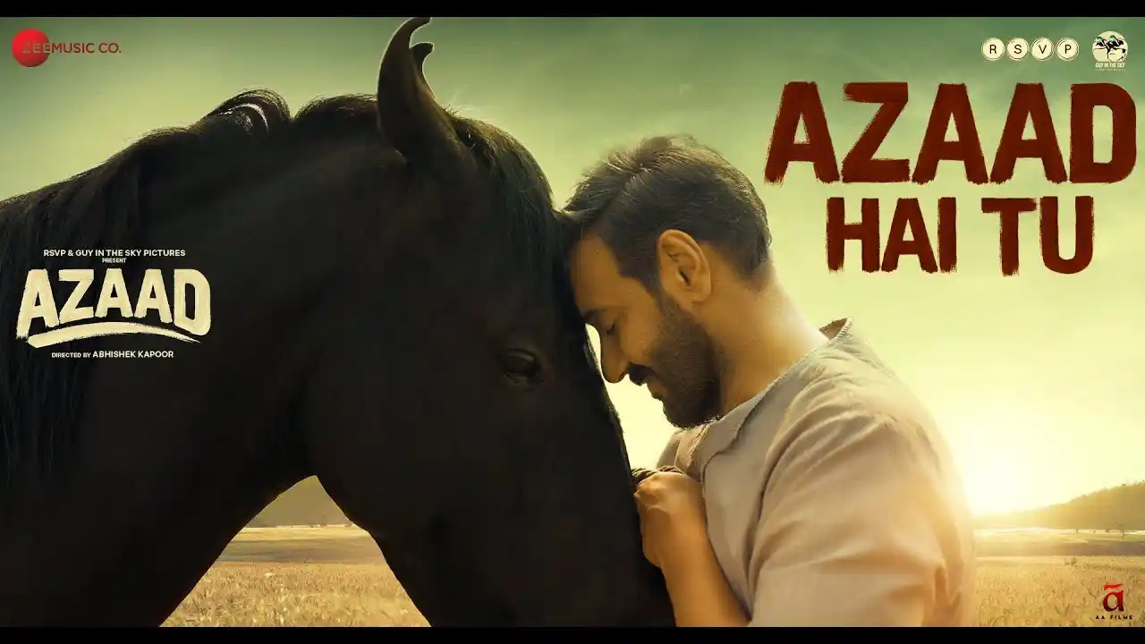 Azaad Hai Tu Lyrics – Arijit Singh, Amit T | Ajay Devgn 2024