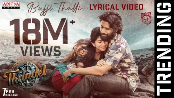 Bujji Thalli Lyrics - Javed Ali, | Naga Chaitanya, Sai Pallavi 2024