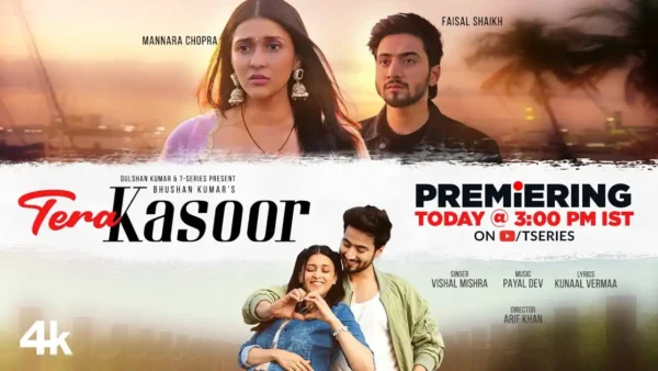 Tera Kasoor Lyrics - Vishal Mishra | Faisu, Mannara 2024