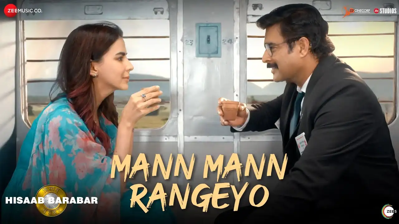Mann Mann Rangeyo Lyrics – Hisaab Barabar | Shaan 2025