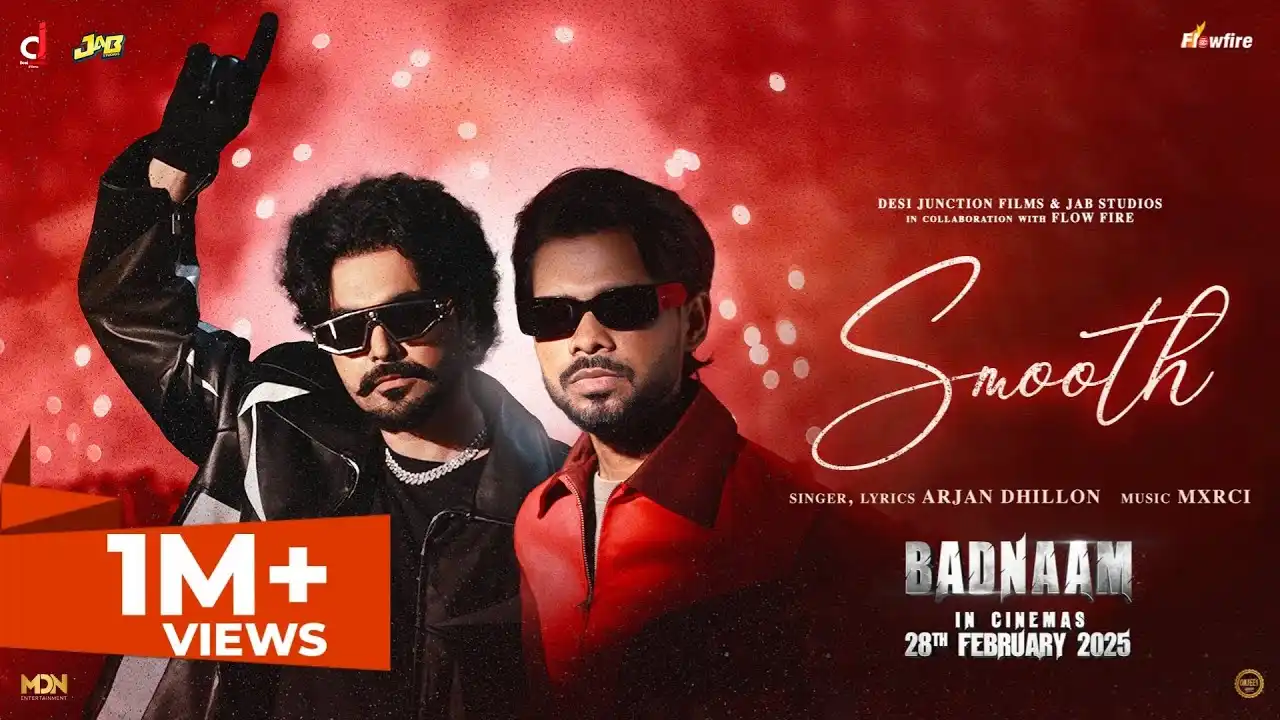 Smooth Lyrics – Arjan Dhillon | Jayy Randhawa, Badnaam 2025