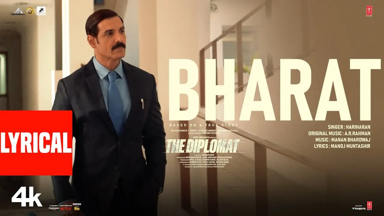 Bharat Lyrics – John Abraham | The Diplomat 2025