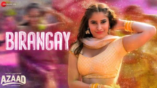 Birangay Lyrics - Amit Trivedi, Rasha Thadani | Azaad 2025