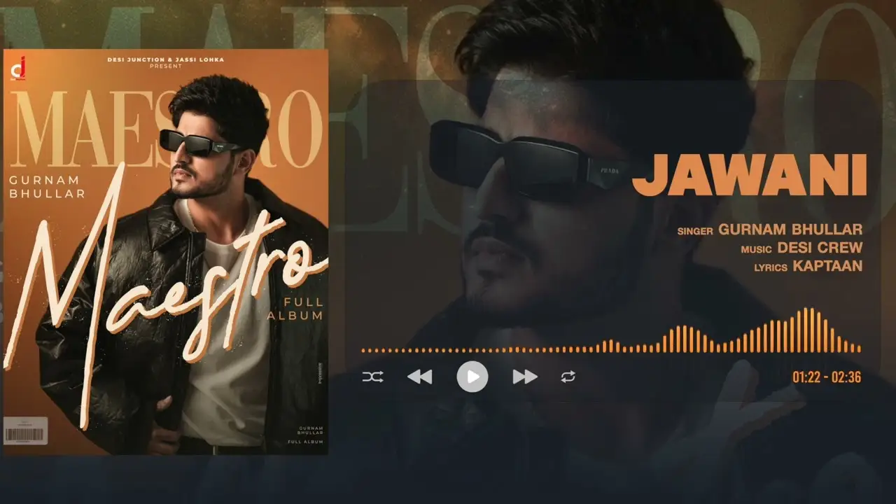 Jawani Lyrics – Gurnam Bhullar | Maestro 2025
