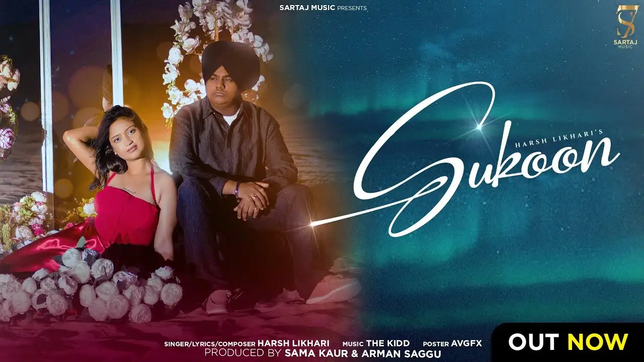 Sukoon Lyrics – Harsh Likhari | New Punjabi Song 2025