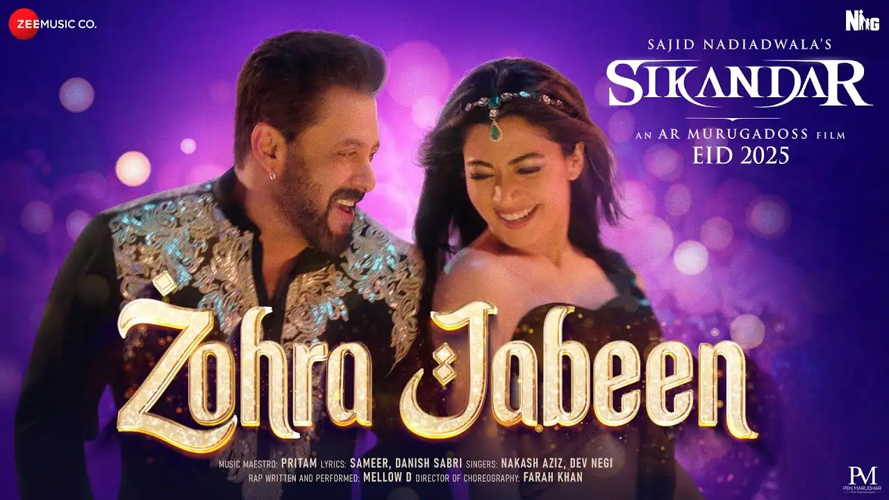 Zohra Jabeen Lyrics – Salman Khan, Rashmika M | Sikandar 2025