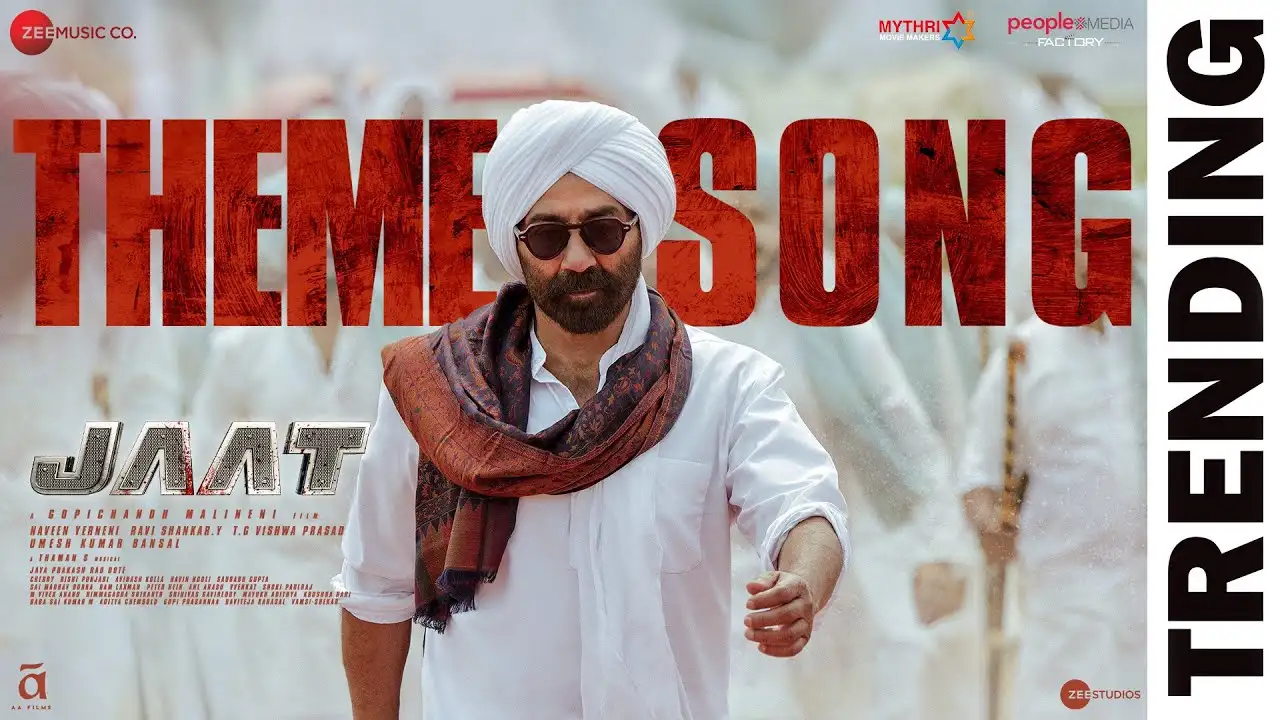 Jaat Lyrics – Theme Song | Amrit Maan, Sunny Deol 2025