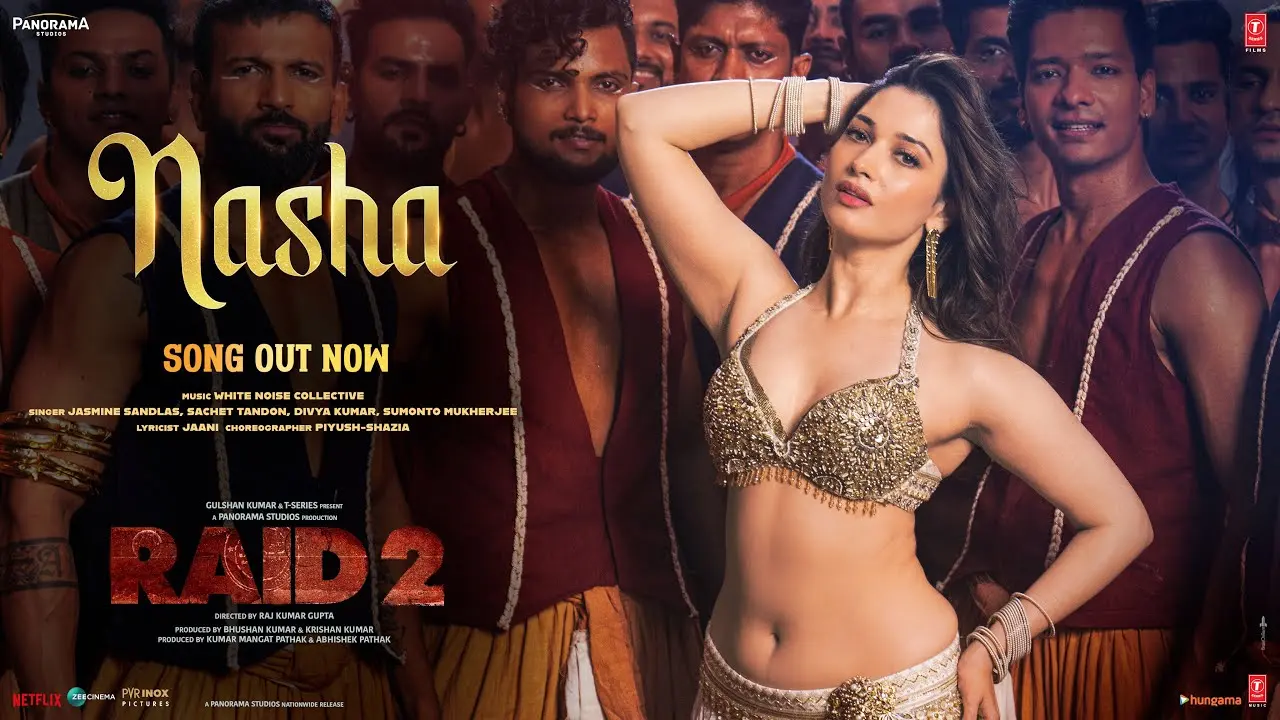 Nasha Lyrics – Raid 2 | Jasmine Sandlas, Tamannaah B 2025
