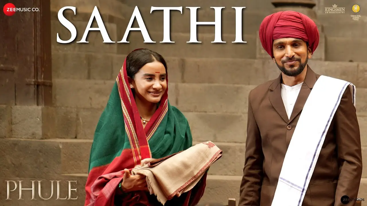 Saathi Lyrics – Monali Thakur | Phule 2025