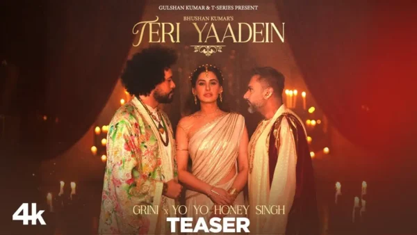 Teri Yaadein Lyrics - Yo Yo Honey Singh, Grini | Nargis 2025