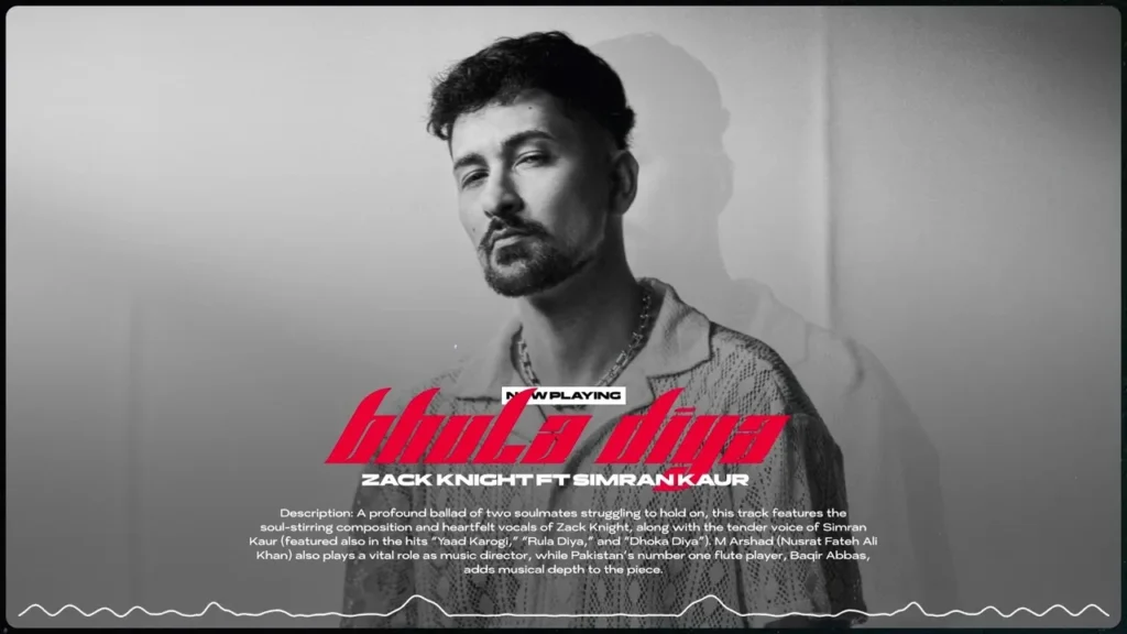 Bhula Diya Lyrics - Zack Knight Ft. Simran Kaur, Haider 2025