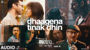 Dhaagena Tinak Dhin Lyrics - Sachet, Akasa | Metro In Dino 2025