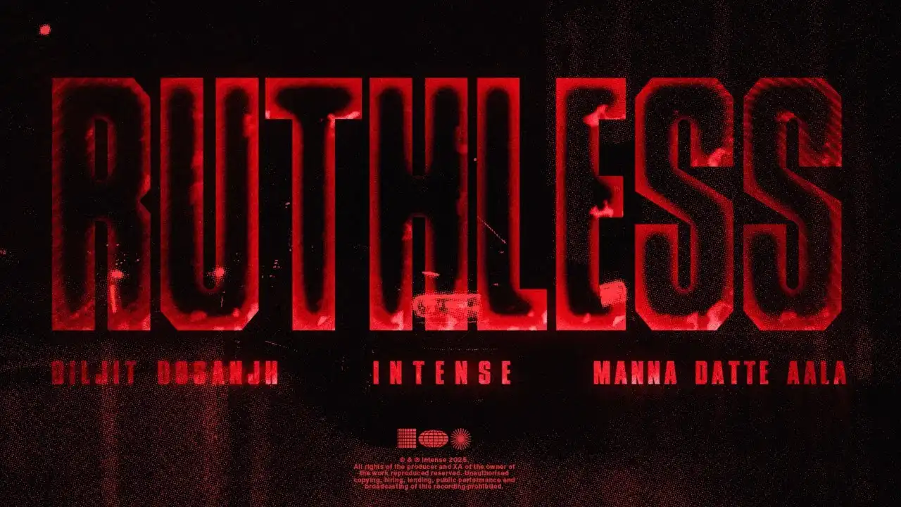 Ruthless Lyrics – Diljit Dosanjh | Intense 2025