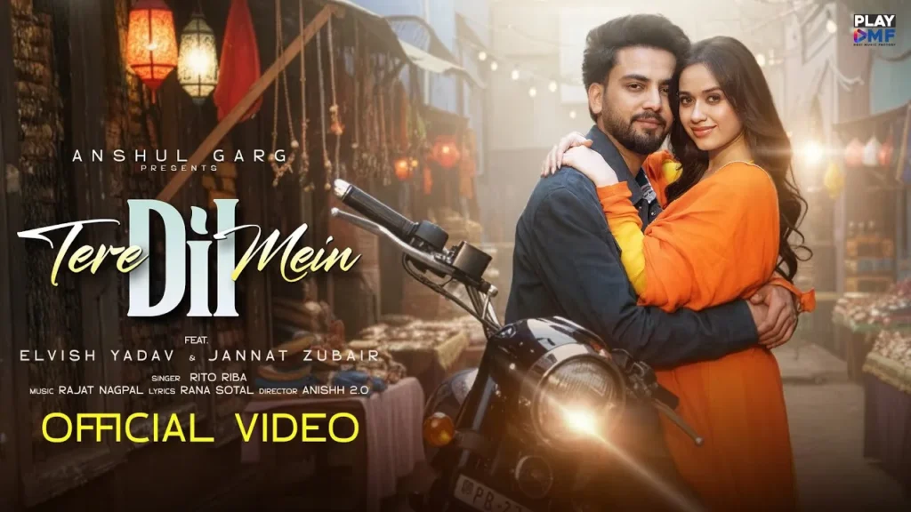 Tere Dil Mein Lyrics - Rito Riba | Elvish Yadav & Jannat Z